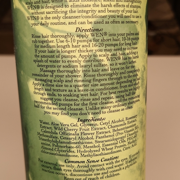 Wen Tea Tree Restorative Cleansing Conditioner for all hair types 32 Floz - Picture 5 of 6